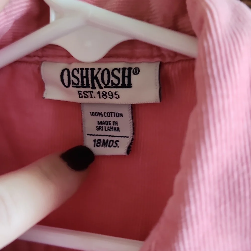 Oshkosh corduroy dress